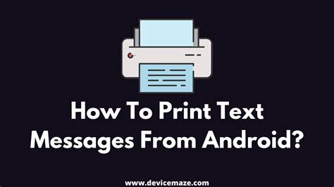 How to Print Text Message: A Symphony of Digital Echoes